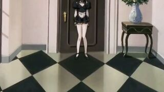 Hot busty girl with sexy legs has fun