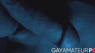Muscular Tony D Angelo hard banged blindfolded Rocky Vallarta in the shadow