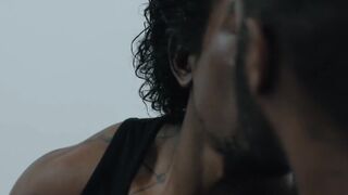 Im not a god but why does curly Jordan Jameson worships my huge cock