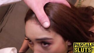 Busty cutie Ginebra Bellucci humiliated and fucked hardcore
