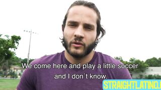 Jacked stud Dante Drackis paid to play with my long horny cock