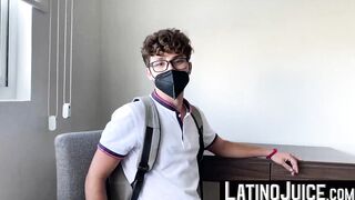 LatinoJuice.com - Curly twink Joe Dave suffers from extensive ass pounding from Igor