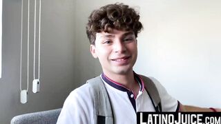 LatinoJuice.com - Curly twink Joe Dave suffers from extensive ass pounding from Igor