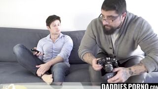 DaddiesPorno.com - Hot photographer stepfather capture every inch of his son