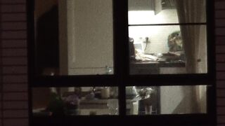 Nude bimbos Cooking Into The Kitchen