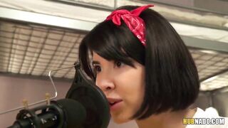Yummy Lady Dee is rimmed and boned by Michael Fly