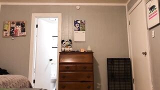 Fine AF College Women Spied Into Her Room