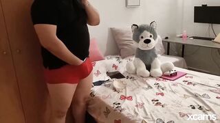 I walked into on my stepdad jerking off to my
