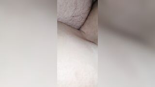 She masturbates with my dick