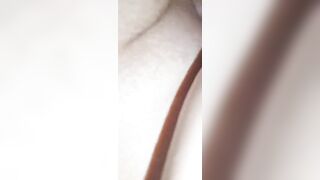She masturbates with my dick