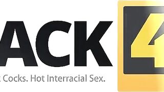 BLACK4K. chick is plowed inside booty by well-hung ebony man after