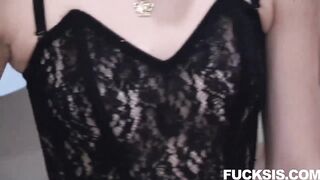Post Party Fun With Hottie STEPSISTERS Sophia Sweet, Dani Blu