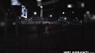 EU mom Mercedes fucking a rough phallus into outside