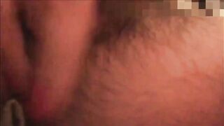 Unshaved MILF having fun with her turned on pussy