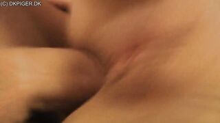 Sweet Danish Karen toyed and boned inside her butt