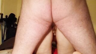 A quickie from behind.