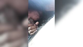 African best friend blows three balls out