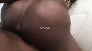 Gf running from big black cock
