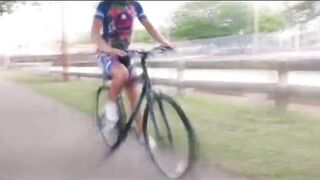 TheRealWorkout- Blonde biker (Avalon Heart) Spread