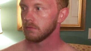 Hung mature daddy masturbates before a massive cumshot
