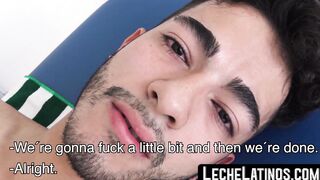 In POV Straight Latin was compensated for sucking dick and baring all