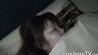 Japanese woman has her pussy revealed by voyeur and taped