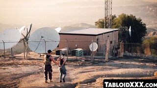 TabloidXXX.com - Luna Star arrested and pounded doggystyle at the border crossing
