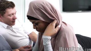 Muslim Ebony Milu Blaze has never had such an amazing fuck like today