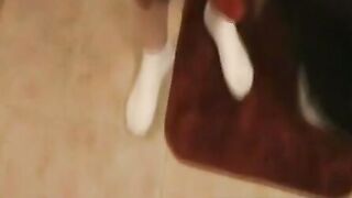 Milf Playing With Black Cock