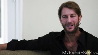 Unfaithful wife Cherry Kiss seduces her husbands friend Ryan Mclane