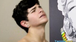 Twink Jacob Grant wild bareback bang with his buddies