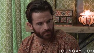 Hairy hunk Max Sargent pounding knowledgeable homosexual