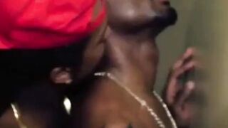 Spanking and Sucking Black Cock