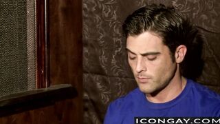 Tommy Defendi stuffs his big cock in Lance Harts tight ass