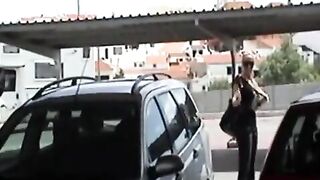 Amateur Deutsch Blowjob im Auto