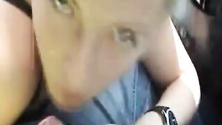 Amateur Deutsch Blowjob im Auto