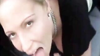 Amateur Deutsch Blowjob im Auto
