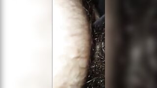 Hairy Chub Gets Fucked in the Hallway by Older Bear