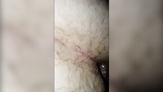 Hairy Chub Gets Fucked in the Hallway by Older Bear