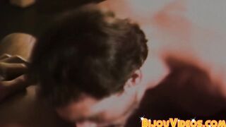 Cock hungry vintage homosexuals Steve Wright and I show off our wild sides