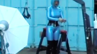 PussyCatsLatex.com - Behind-the-scenes latex tryst with redhead smokeshow