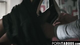 PornTaboos.com - Wild Ashley Aleigh's steamy blowjob leads to taboo interracial fucki