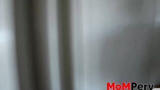 Blonde MILF Sarah Vandella cowgirl riding her stepson dick