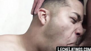 For the first time a hot straight Latino jock rides a big cock