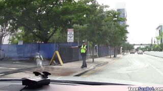 She can handle a parking ticket anytime