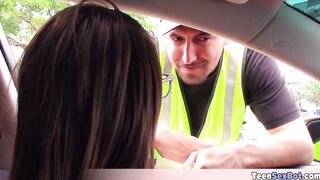 She can handle a parking ticket anytime