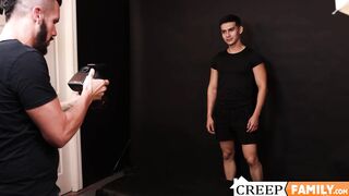 I seduce my hot step uncle Marco Lorenzo for a hardcore barebacking