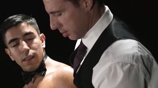 DisposedBoys.com - Hot twink Milo Miles spreads legs in a bareback ass fucking sessio