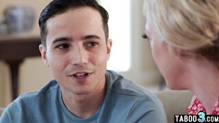 Stepmother insists that stepson fuck her