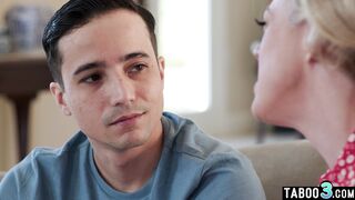 Stepmother insists that stepson fuck her